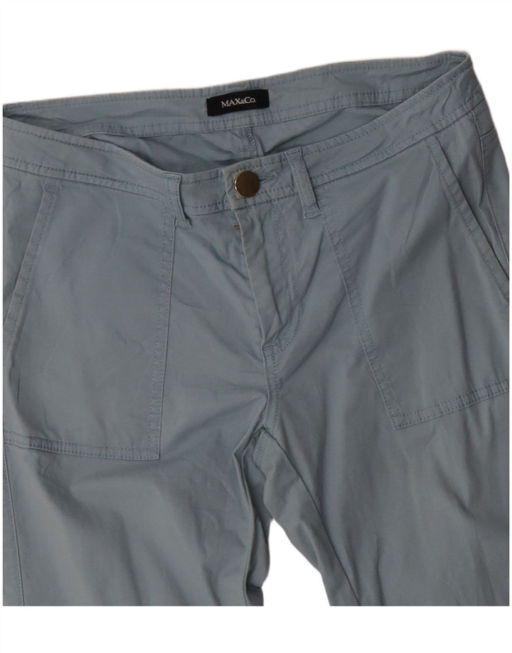 MAX & CO. Γυναικείο ίσιο παντελόνι Chino W30 L26 Μπλε