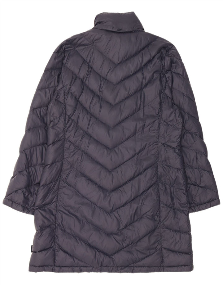 Calvin Klein Γυναικείο παλτό UK 16 Large Navy Blue Nylon