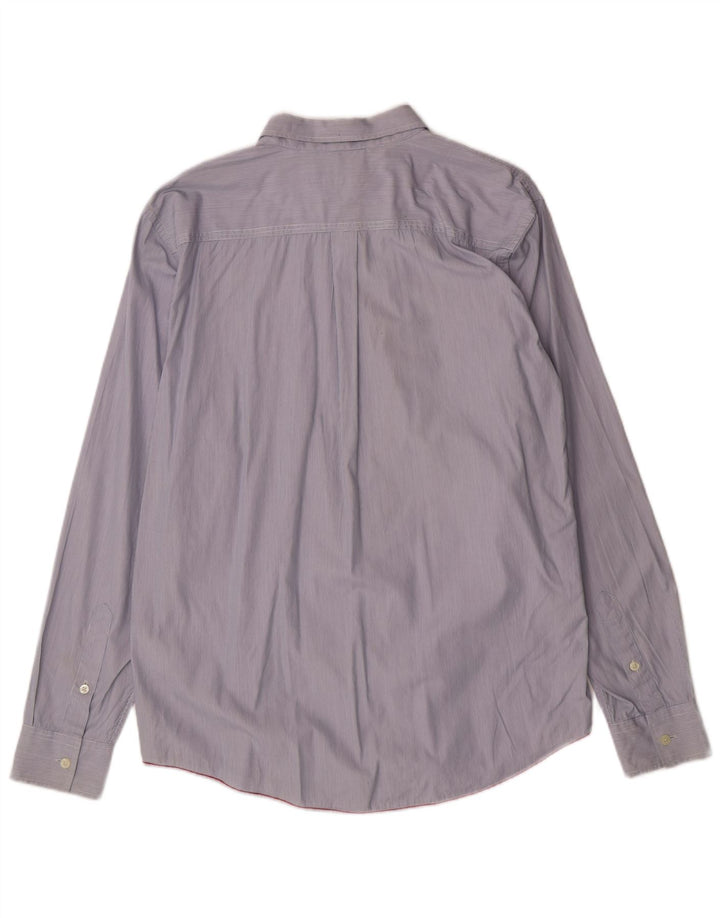 Ανδρικό πουκάμισο Cerruti 1881 XL Μπλε βαμβακερό ρίγες