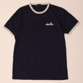 Ανδρικό γραφικό T-Shirt Ellesse Top Medium Navy Blue από βαμβάκι