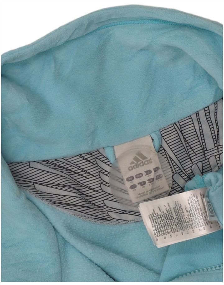 Γυναικείο Fleece Jacket Adidas UK 18 XL Blue Polyester