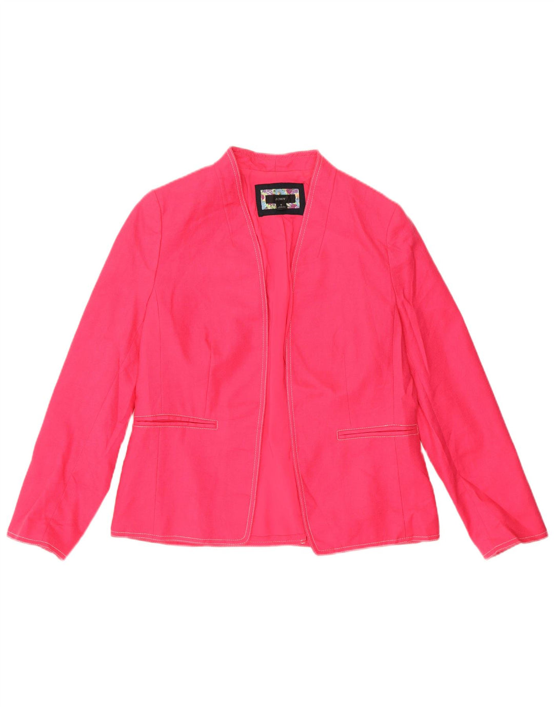 J. Crew Γυναικείο Open Blazer Jacket US 8 Medium Pink Lenn