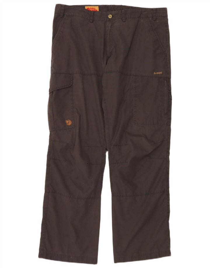 Fjall Raven Ανδρικό ίσιο παντελόνι Cargo W38 L32 Καφέ Πολυεστέρας
