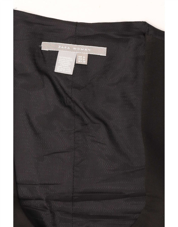 Zara Γυναικείο Γιλέκο UK 12 Μεσαίο Μαύρο Πολυεστέρας
