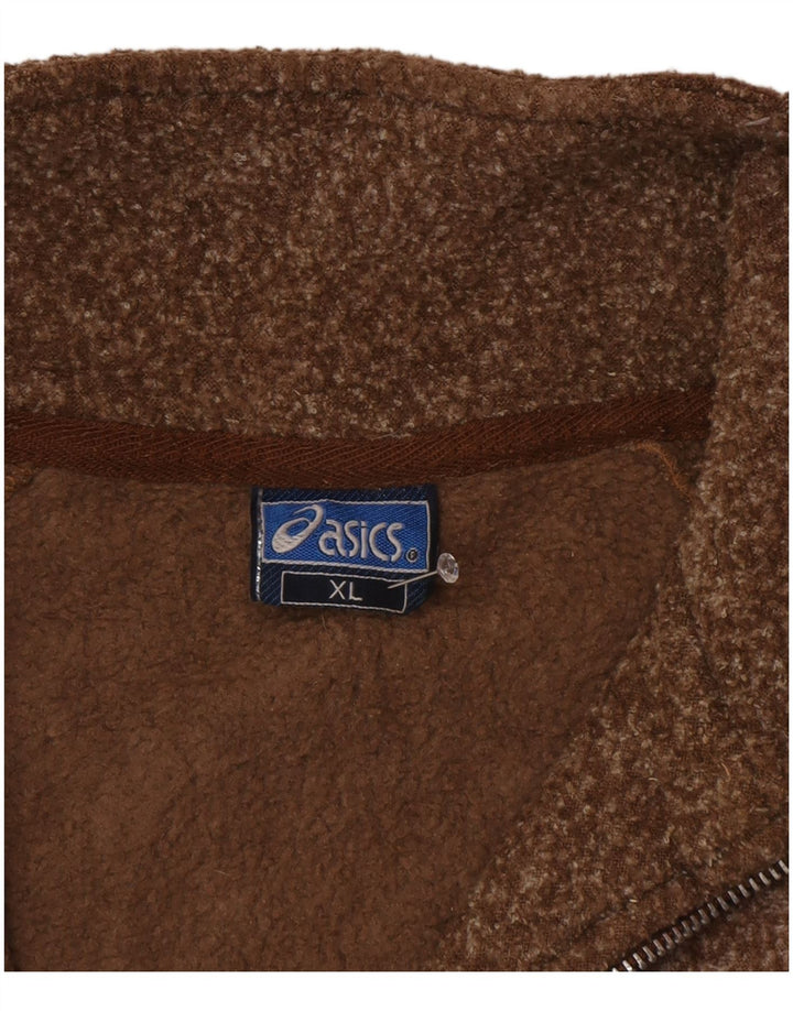 Asics Ανδρικό φερμουάρ Fleece Jumper XL Brown
