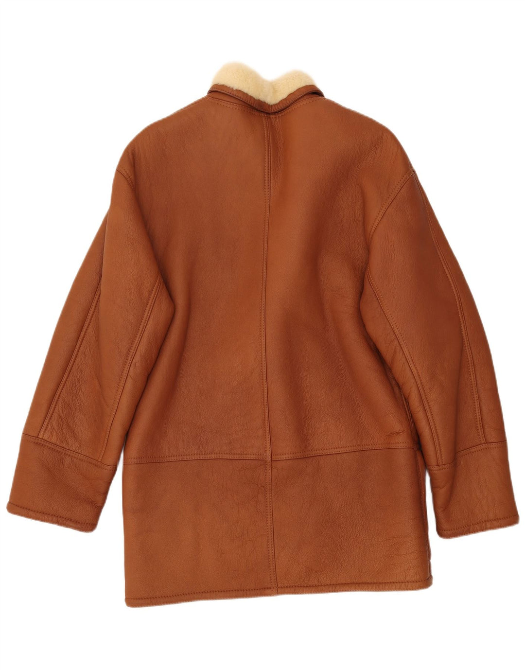 Ανδρικό Shearling Jacket VINTAGE IT 52 XL Καφέ Shearling