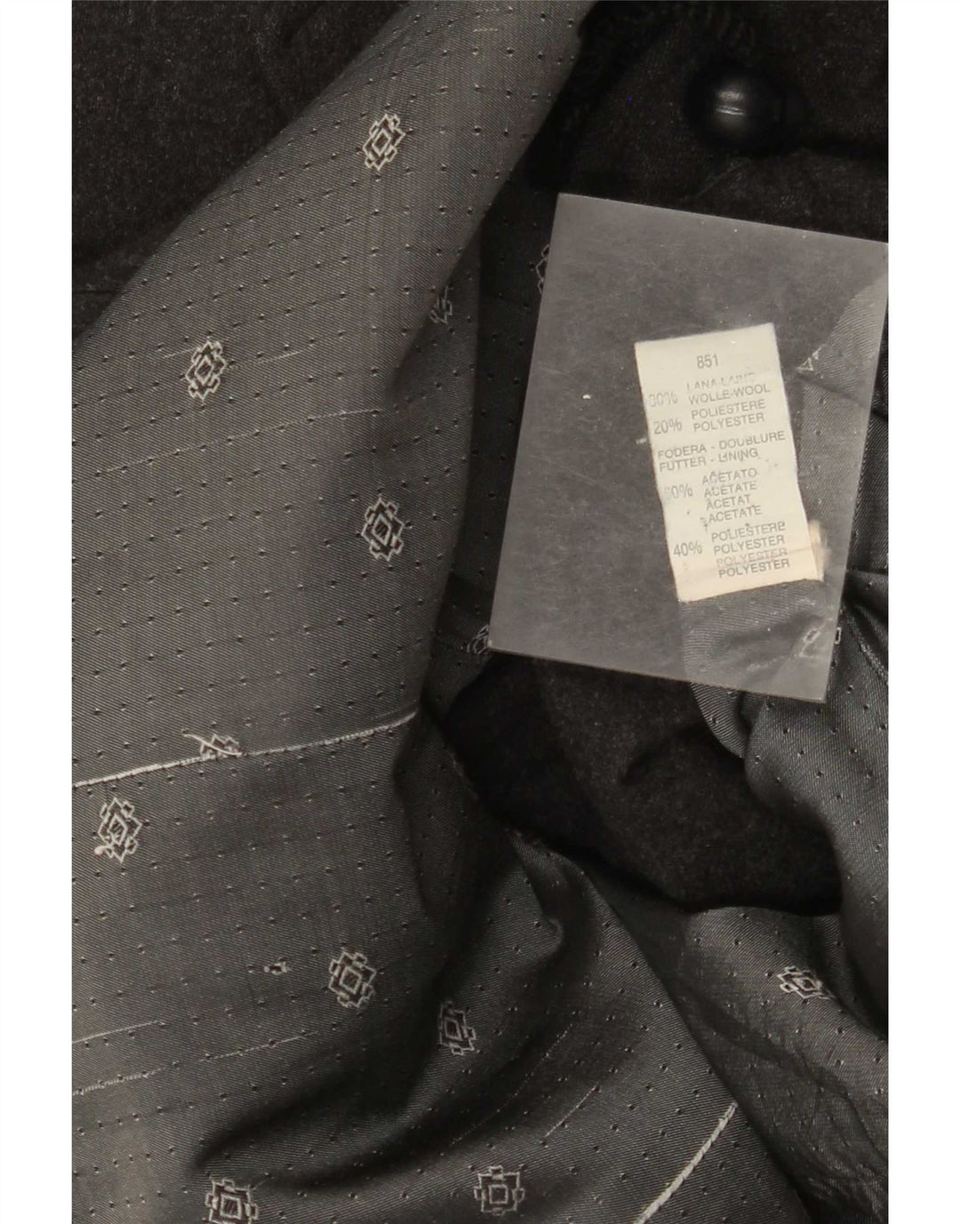Penny Black Γυναικείο Μπουφάν 3 κουμπιών σακάκι IT 42 μεσαίο γκρι μαλλί