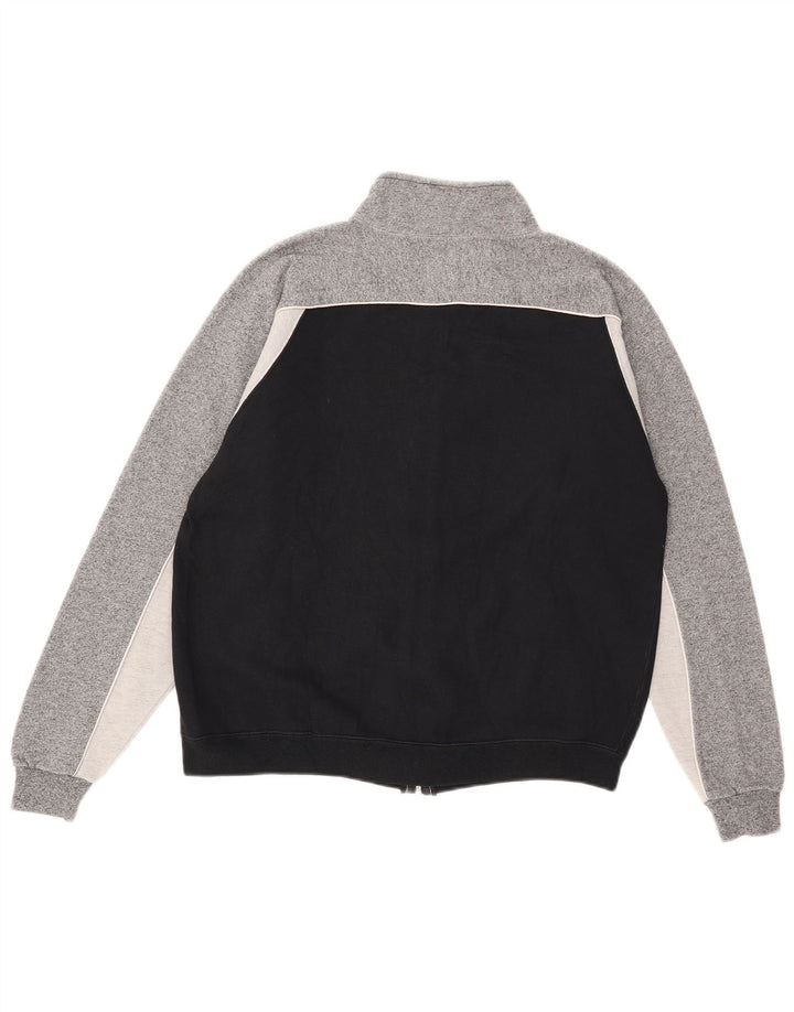 Ανδρική φόρμα Champion Top Jacket Small Black Colourblock Βαμβακερό