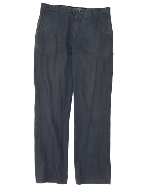 Dkny Ανδρικό Soho Παντελόνι Chino με Χαλαρή Εφαρμογή W32 L34 Navy Blue Cotton