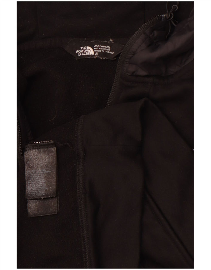 THE NORTH FACE Ανδρικό φούτερ με φερμουάρ, μαύρο πολυεστέρα