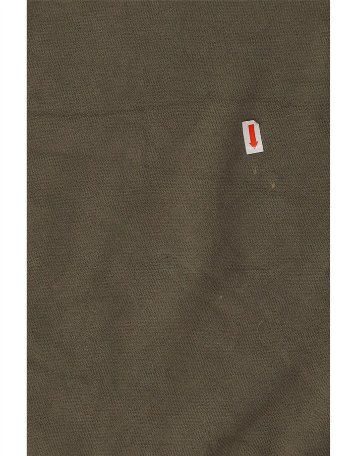 FAT FACE Γυναικείο φούτερ μεγάλου μεγέθους Jumper UK 16 μεγάλο βαμβακερό χακί