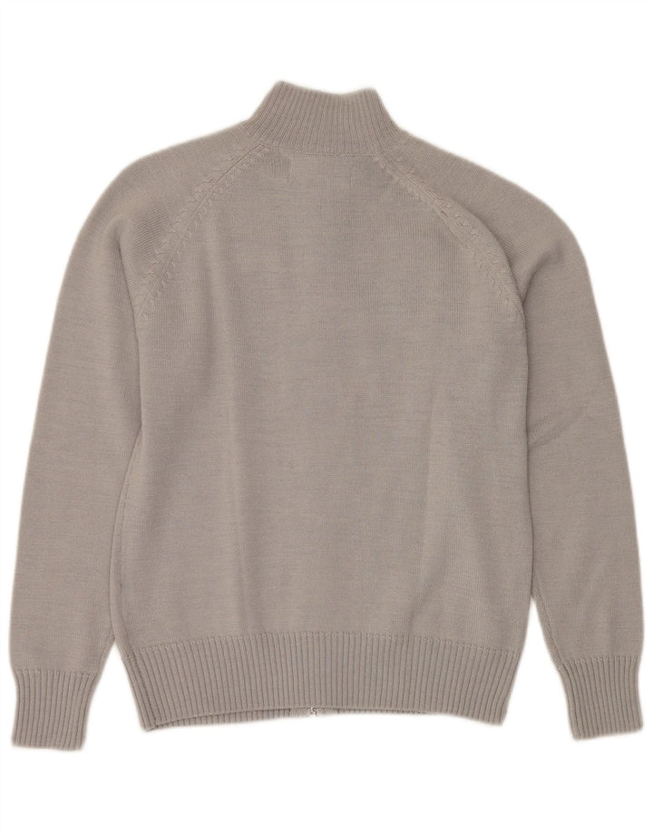 Γυναικεία ζακέτα KAPPA UK 14 μεσαίου γκρι χρώματος ακρυλικό