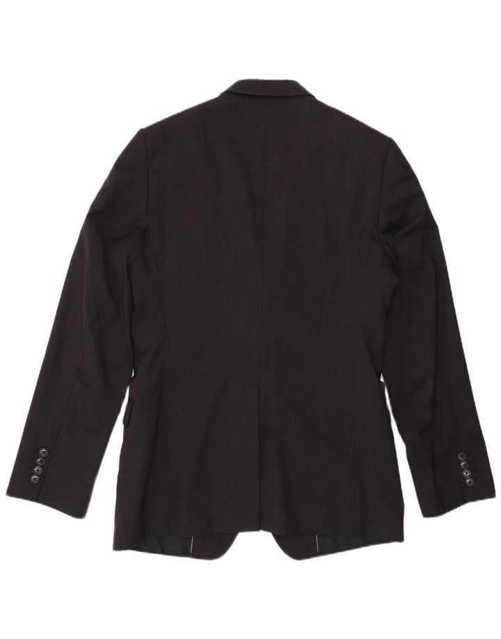 DOLCE & GABBANA Ανδρικό σακάκι με 2 κουμπιά σακάκι IT 50 Large Grey Pinstripe