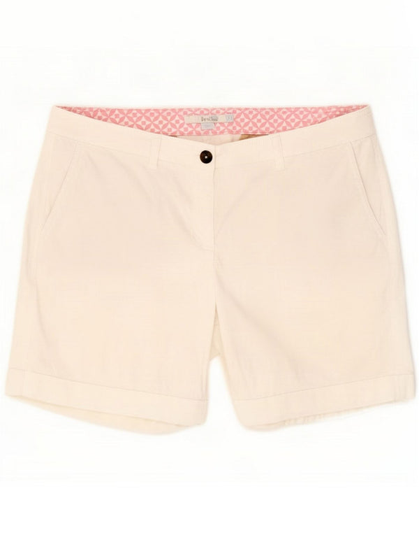 Boden Γυναικείο σορτς Chino UK 14 Large W32 W32 Λευκό Βαμβακερό
