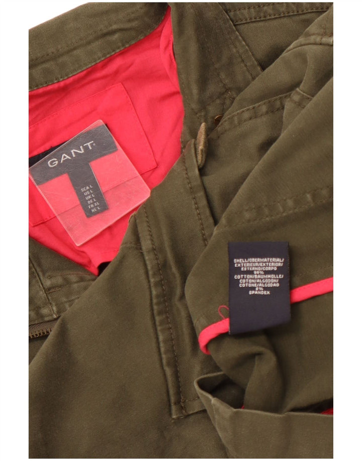 Gant Γυναικείο Utility Jacket UK 14 Large Khaki Cotton