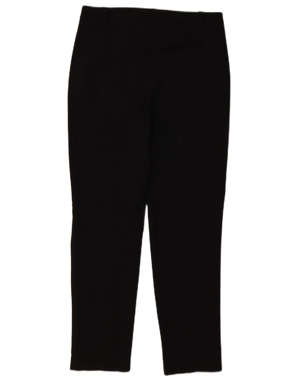 Marks & Spencer Γυναικείο Slim Suit Παντελόνι UK 10 Small W28 L26 Black Viscose