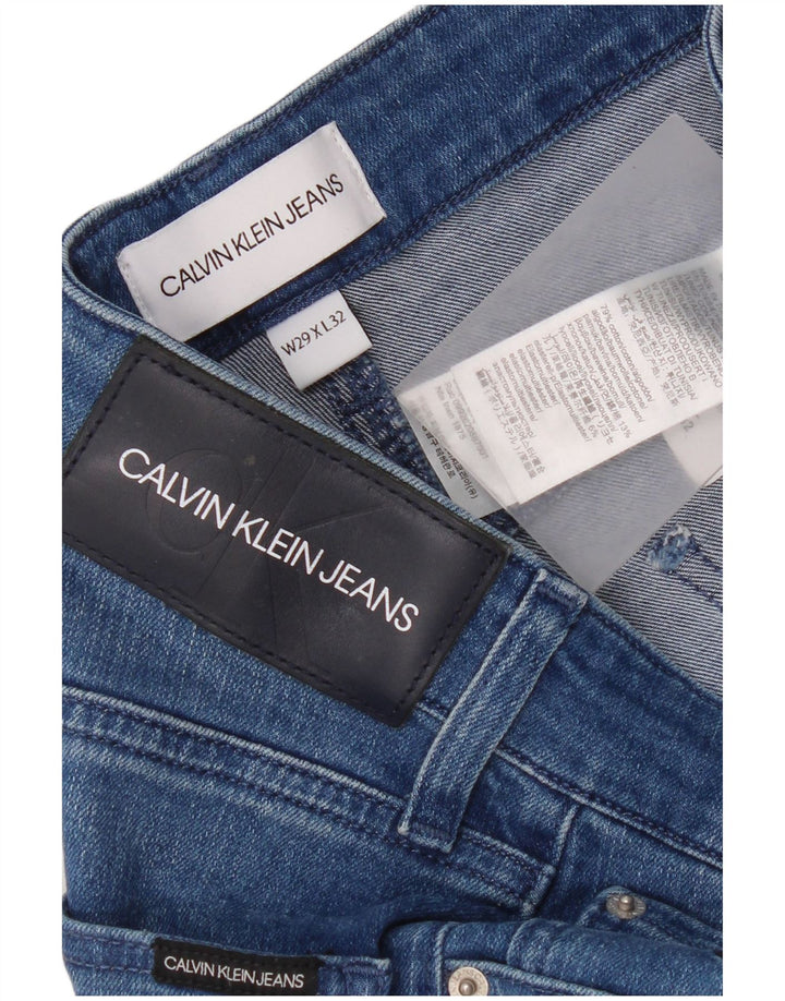 Calvin Klein Ανδρικό Slim Jeans W29 L27 Μπλε βαμβακερό