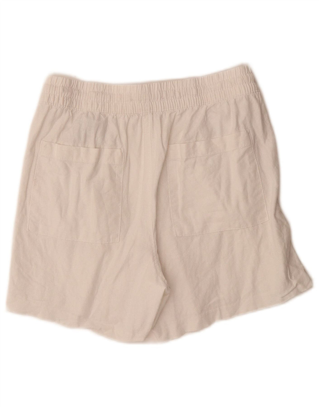 Marks & Spencer Γυναικείο σορτς Chino UK 10 Small W28 Λευκό Λευκό