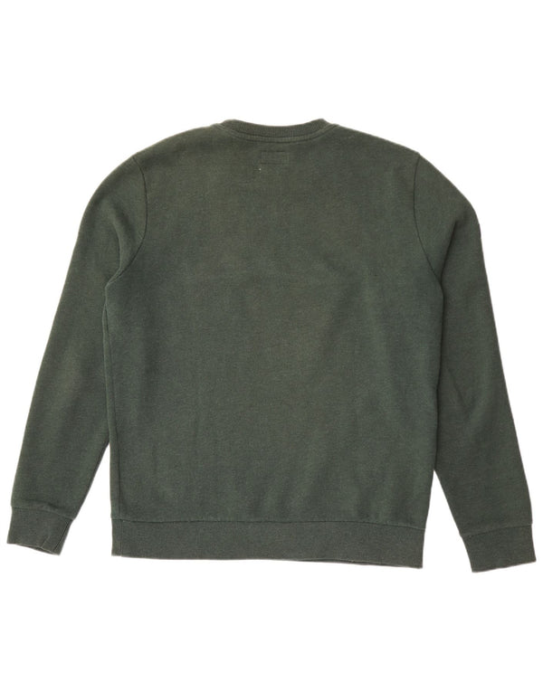 Ανδρικό γραφικό φούτερ Superdry Jumper Μεγάλο Πράσινο Βαμβακερό