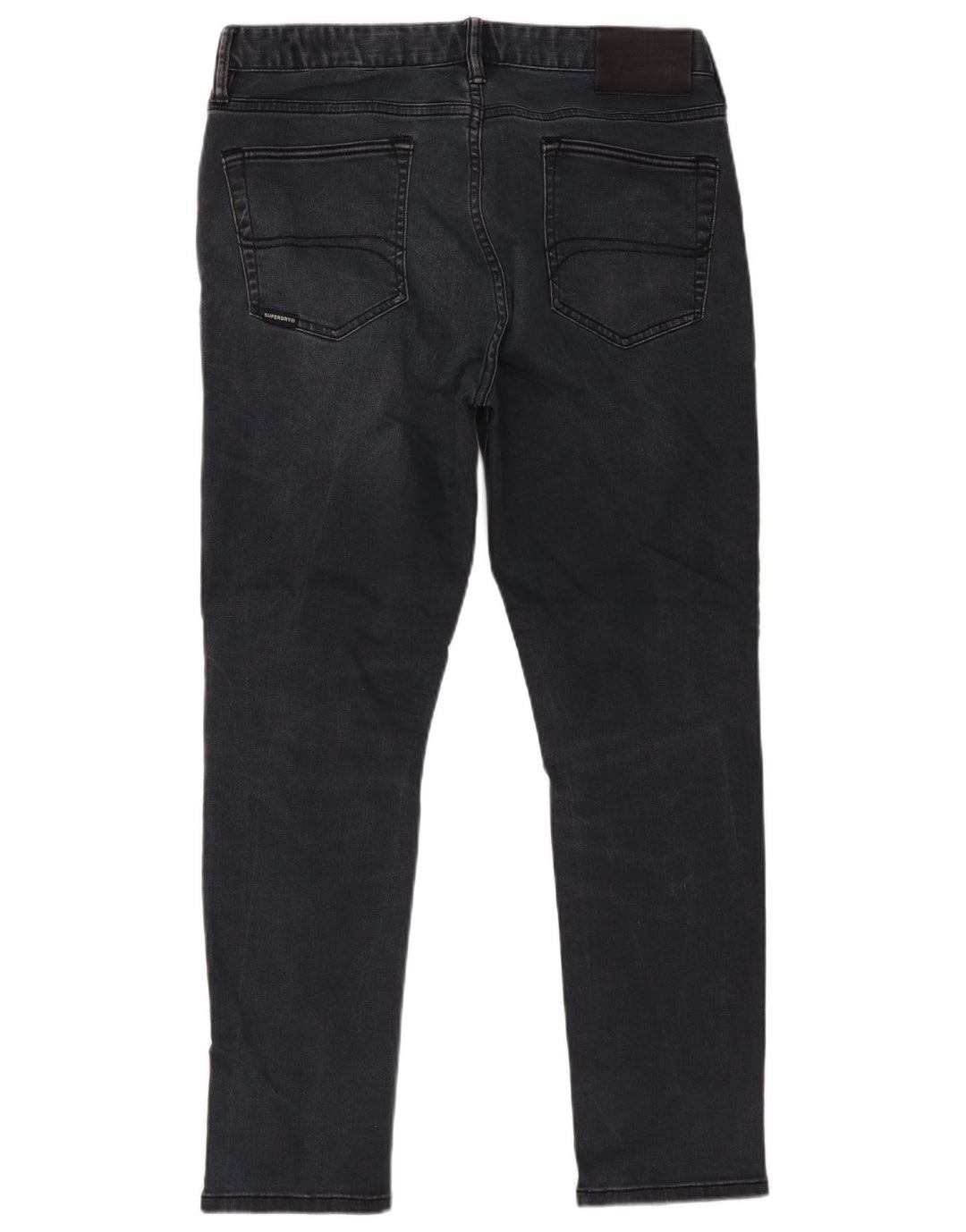 Ανδρικό Slim Jeans Superdry W34 L27 Μαύρο βαμβακερό