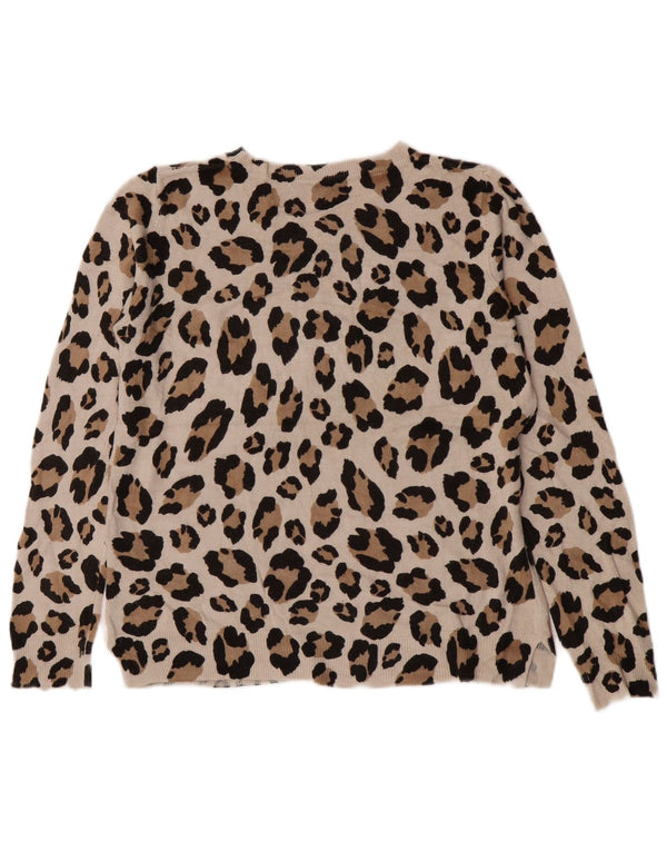 Marks & Spencer Γυναικείο πουλόβερ με λαιμόκαυστο UK 16 Large Beige