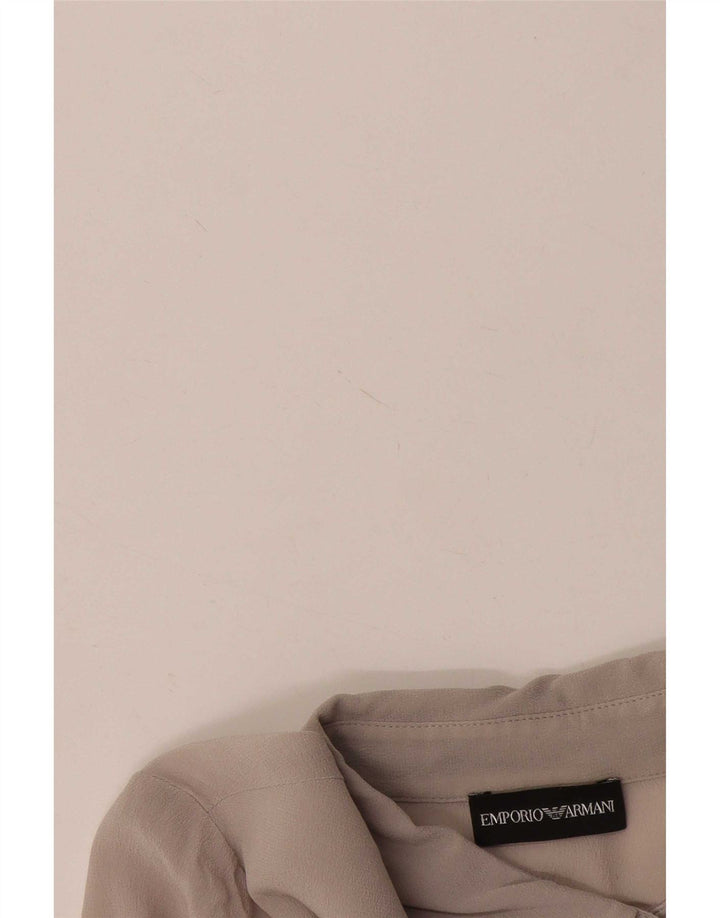 Emporio Armani γυναικείο πουκάμισο UK 10 Small Grey
