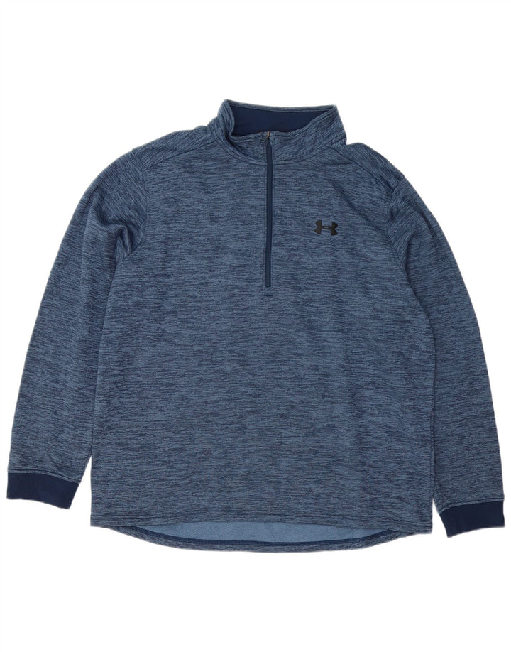 Under Armour Ανδρική φόρμα πουλόβερ κρύου εξοπλισμού Top XL Navy Blue Flecked