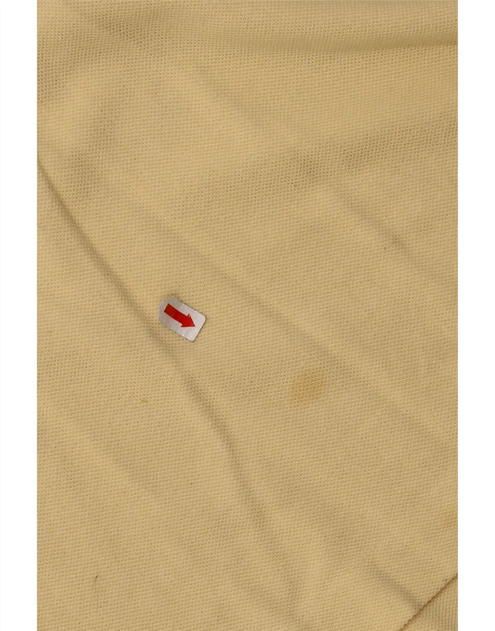 Ανδρικό μπλουζάκι πόλο LACOSTE 6 XL κίτρινο βαμβακερό