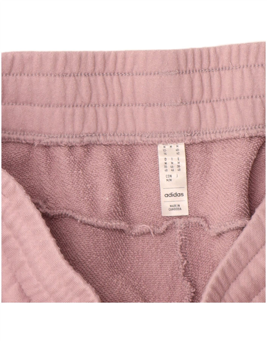 Γυναικεία φόρμα ADIDAS Graphic UK 12/14 μεσαίο μοβ βαμβακερό