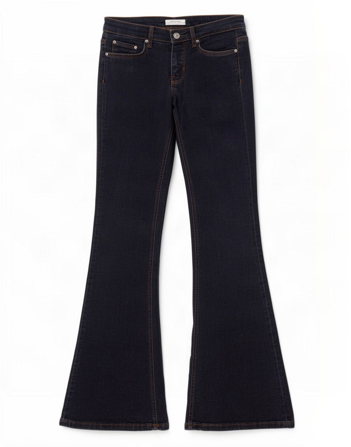 Zara Γυναικείο τζιν EU 38 Small W28 L34 Navy Blue
