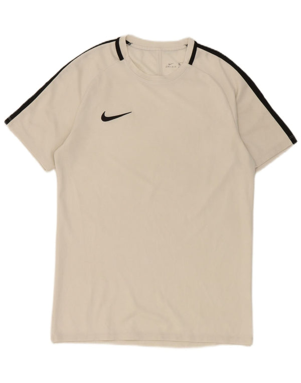 Nike Mens Dri Fit T-Shirt Top Medium White