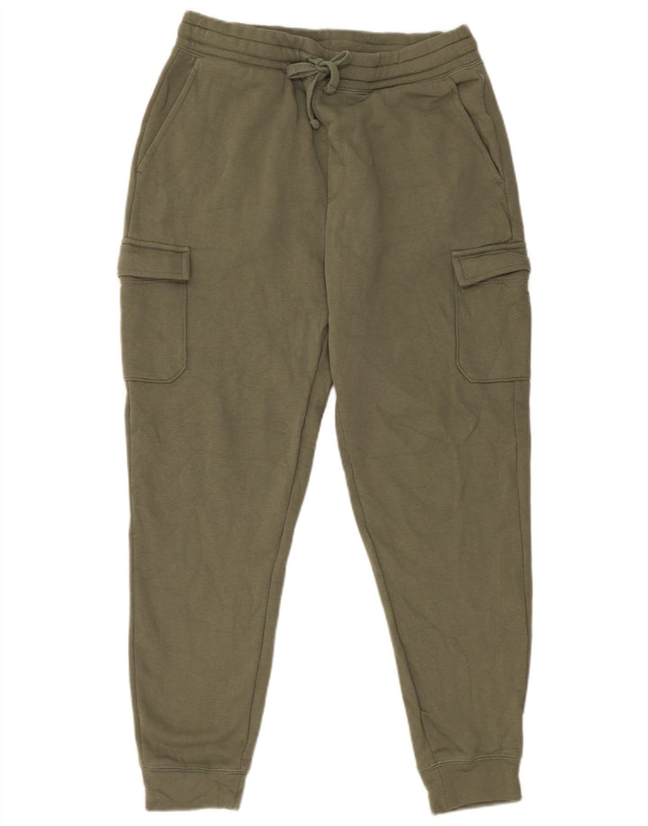 Gap Ανδρική φόρμα Cargo Παντελόνι Joggers Μεσαίο Χακί Βαμβακερό