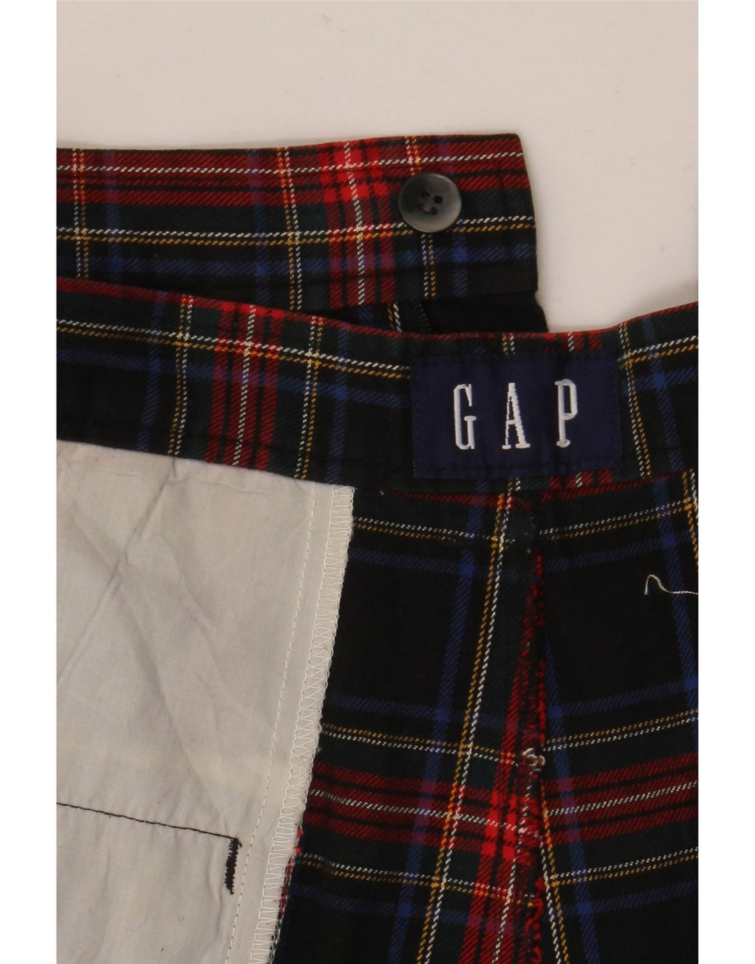 Ανδρικό σορτς Chino Gap Pegged W30 Medium Black Check