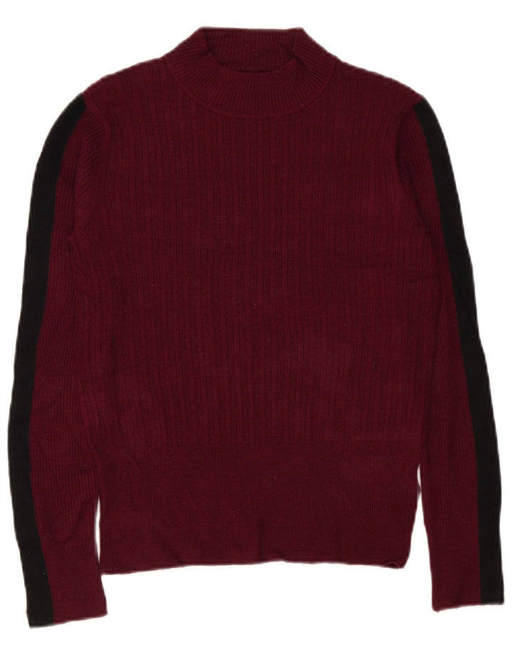 Marks & Spencer Γυναικείο πουλόβερ με λαιμό χελώνα UK 10 Small Purple
