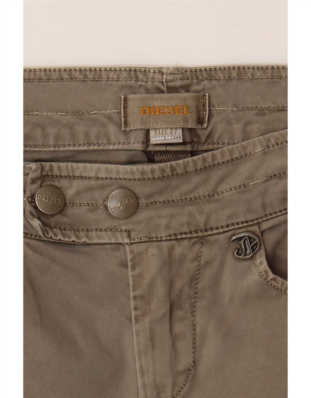 Diesel Γυναικείο Slim Casual Παντελόνι W27 L30 Γκρι