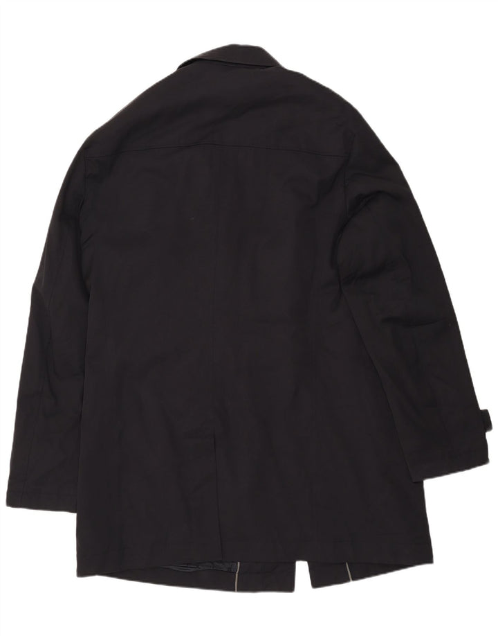 Ανδρικό πανωφόρι Hugo Boss EU 56 3XL Μαύρο βαμβακερό