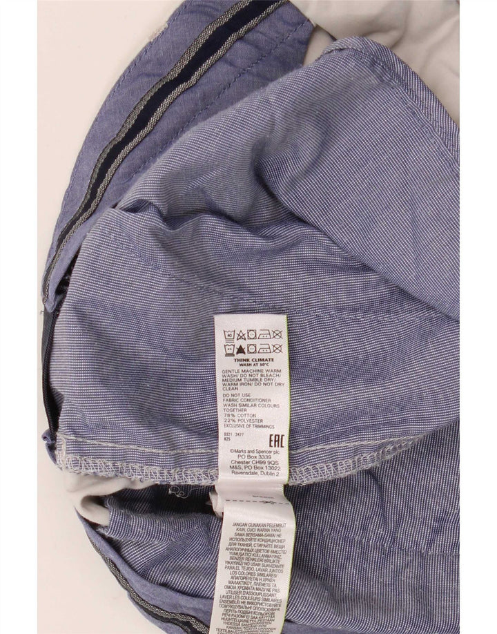 Ανδρικό σορτς Chino Marks & Spencer W36 μεγάλο γκρι βαμβακερό