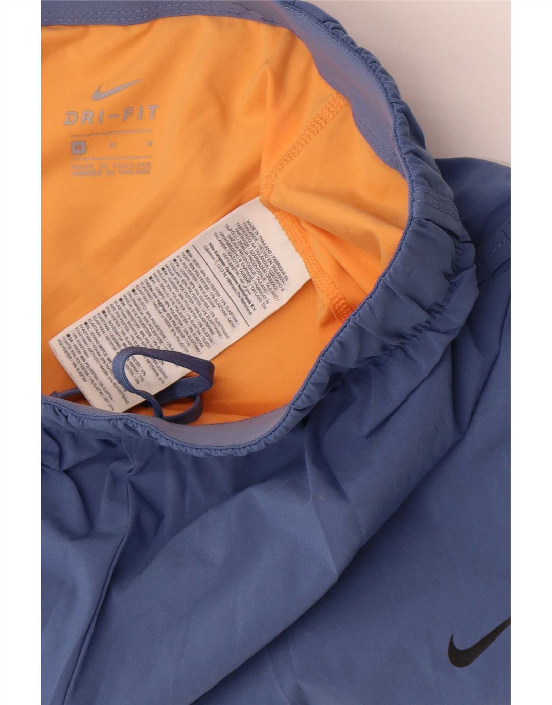 Γυναικείο αθλητικό σορτς Nike Dri Fit UK 12 μεσαίου μπλε χρώματος πολυεστέρας