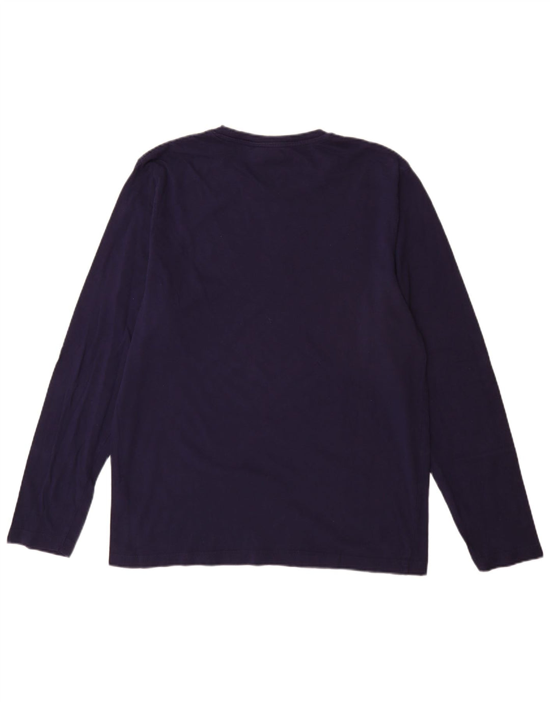 Ανδρικό γραφικό τοπ Kappa Μακρυμάνικο XL Navy Blue Cotton