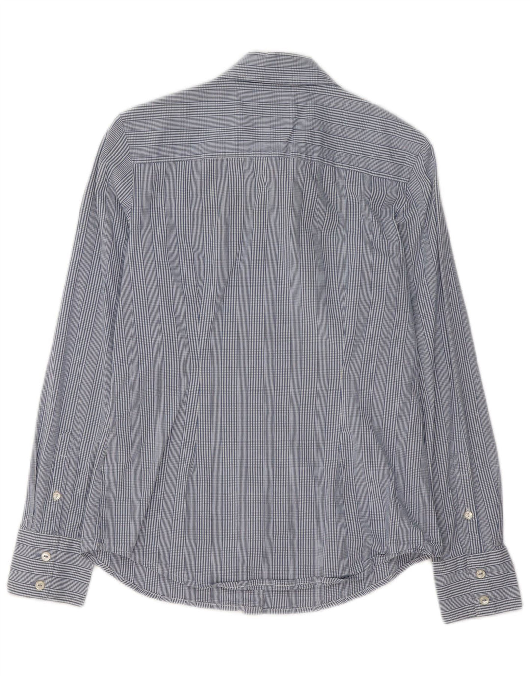 Tommy Hilfiger Γυναικείο πουκάμισο UK 14 Medium Blue Check Cotton
