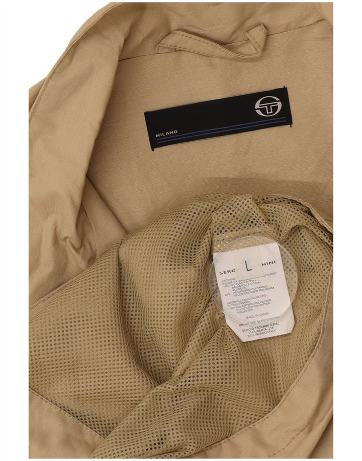 Ανδρική φόρμα Sergio Tacchini Top Jacket Large Khaki Cotton