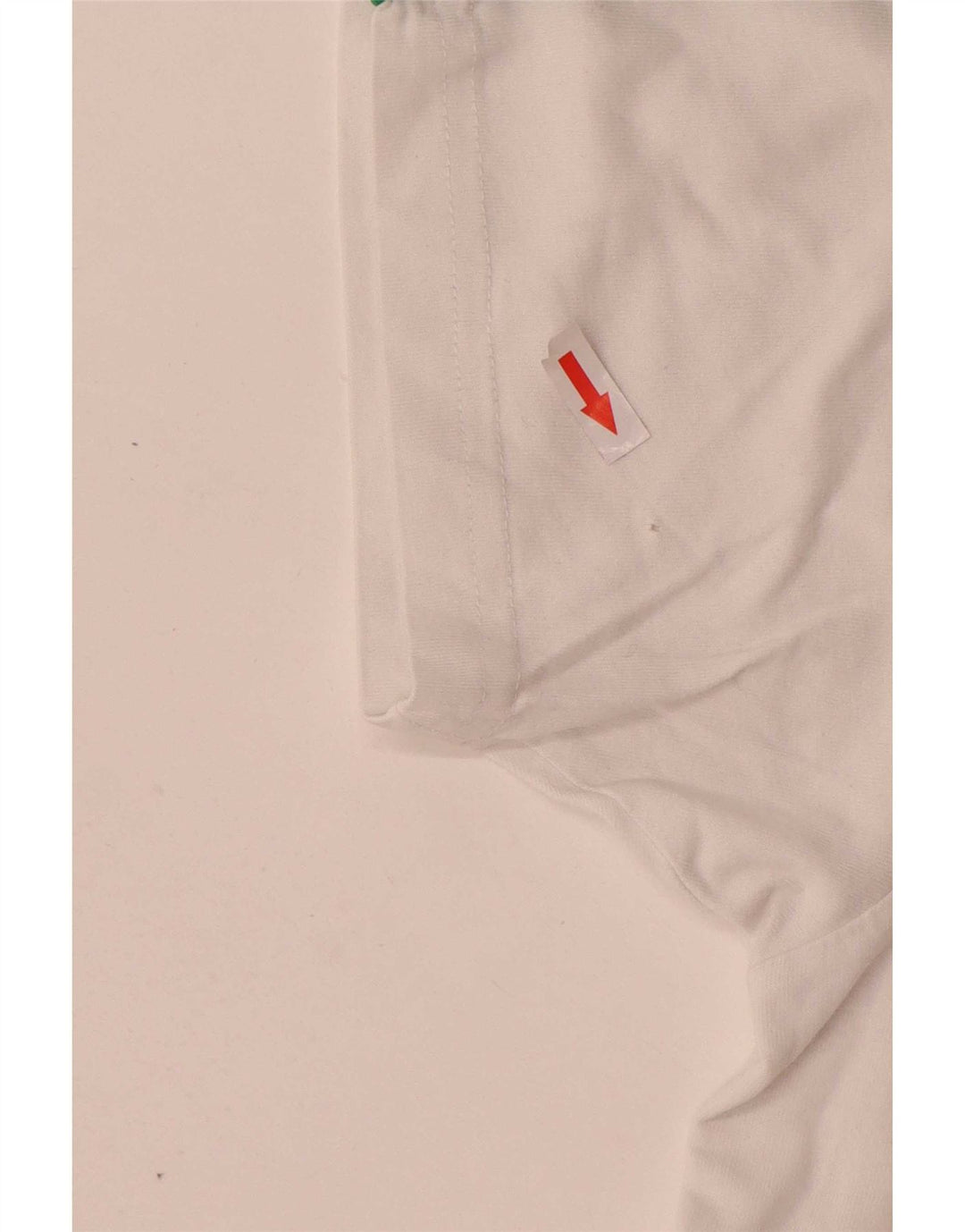 Ellesse Ανδρικό γραφικό T-Shirt Top Μικρό λευκό βαμβακερό