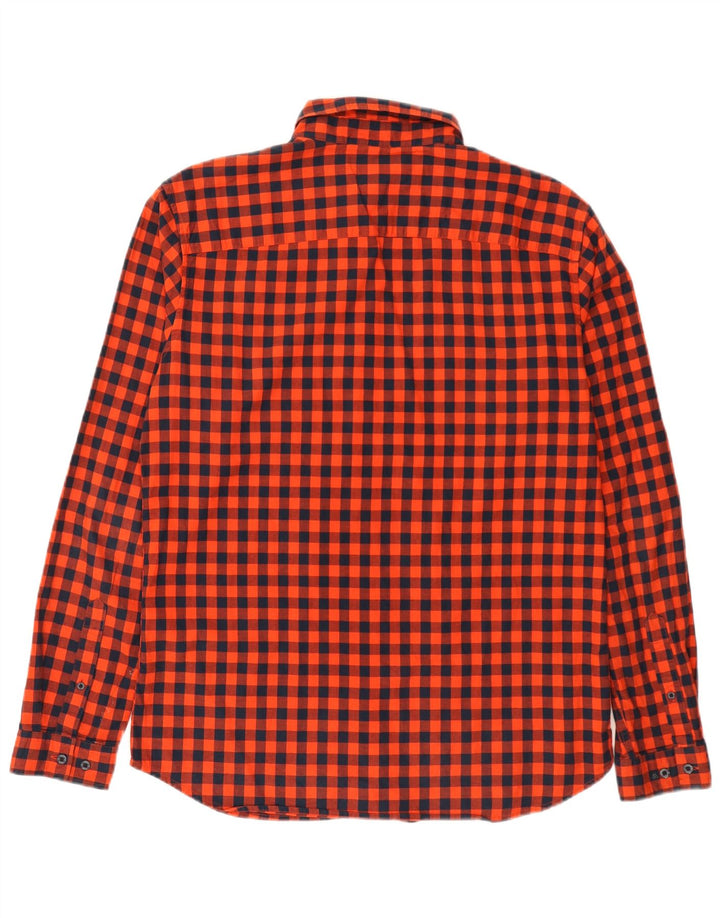Ανδρικό πουκάμισο Jack & Jones Slim Fit XL Red Gingham Cotton