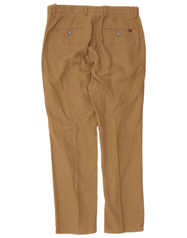Massimo Dutti Ανδρικό παντελόνι Chino με καθημερινή εφαρμογή EU 40 Medium W31 L29 Beige
