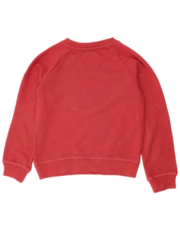 LEVI'S Girls Graphic Φούτερ Jumper 5-6 Years Pink