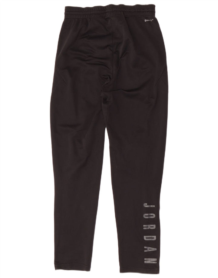 Jordan Boys Dri Fit αθλητική φόρμα παντελόνι 12-13 ετών μεγάλο μαύρο πολυεστέρα