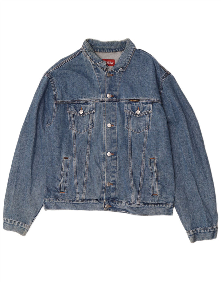 Carrera Ανδρικό Τζιν Μπουφάν UK 44 2XL Μπλε