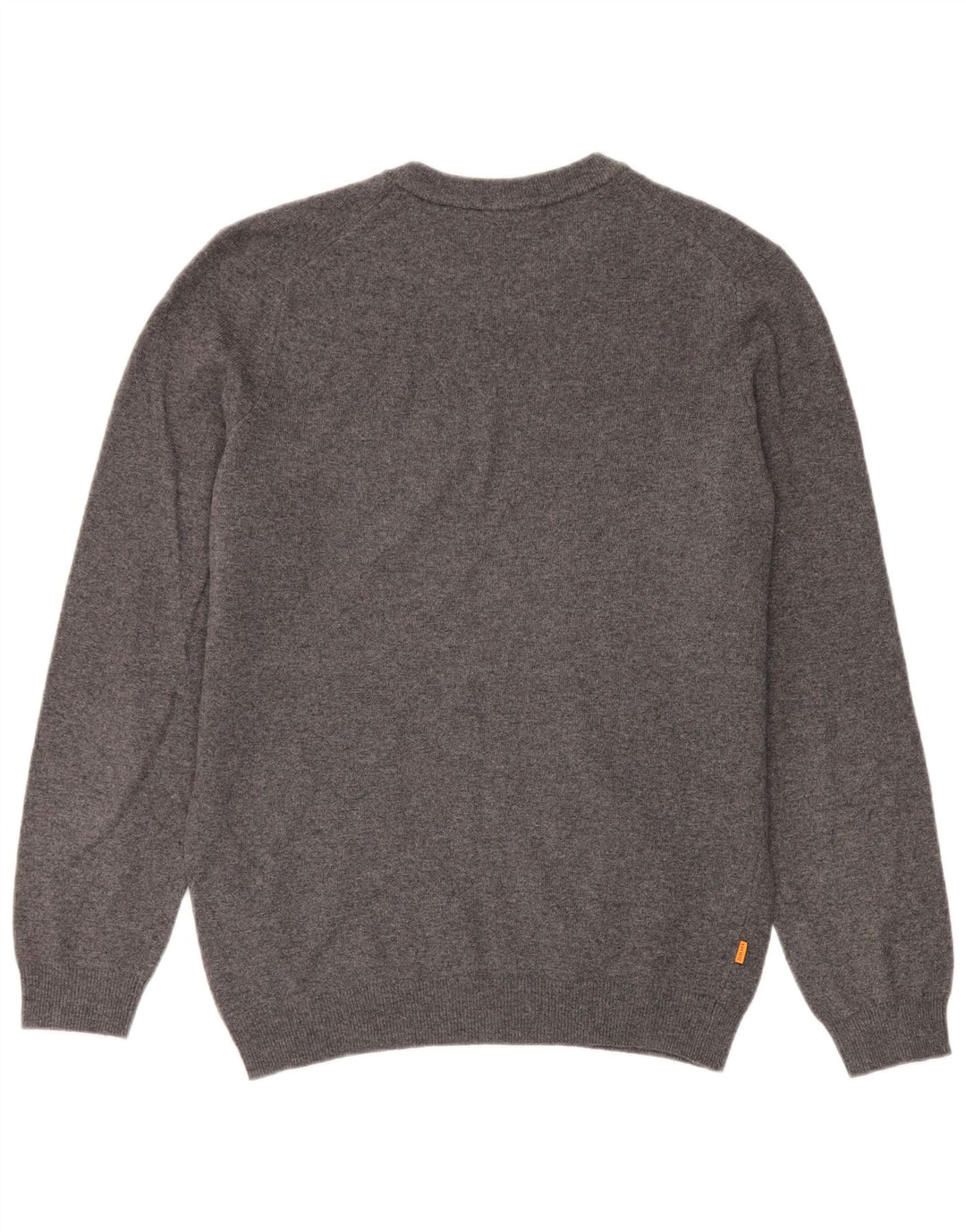 Ανδρικό πουλόβερ Timberland Crew Neck Jumper από μεσαίο γκρι μαλλί