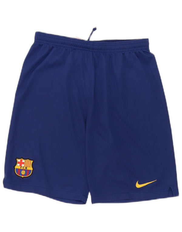 Nike Boys Barcelona Sport σορτς 13-14 ετών XL μπλε πολυεστέρας