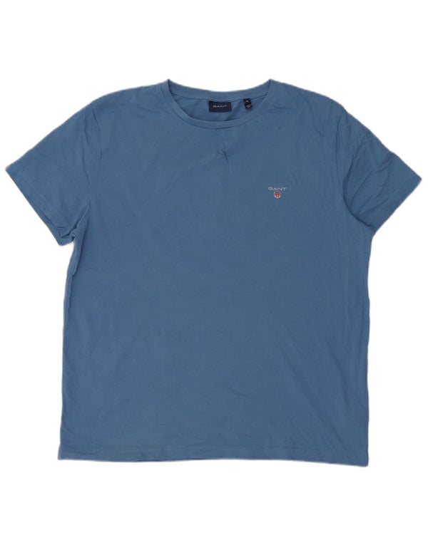 Ανδρικό T-Shirt Gant Top XL Μπλε βαμβακερό